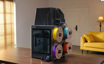 ELEGOO Centauri Carbon 2 Combo official press kit lifestyle hero image