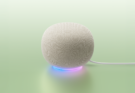 Google Home Speaker in porcelain finish from Google’s official launch imagery