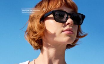 Official Meta Glasses promotional image from Meta Newsroom.