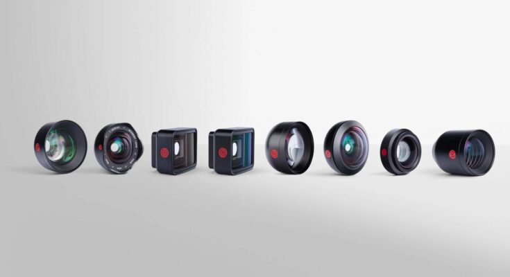Official Moment image showing the Mobile II lens lineup for smartphones