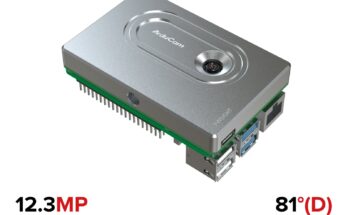 Arducam PiNSIGHT 12MP AI camera board for Raspberry Pi 5 official product image
