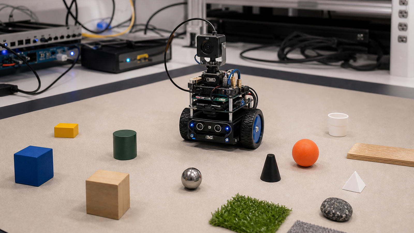 Field setup example for Raspberry Pi AI Camera dataset checklist