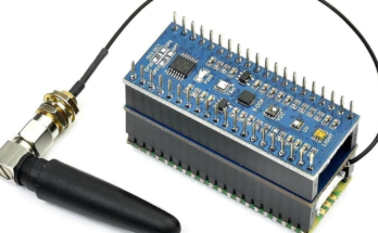 LoRa radio add-on device for Raspberry Pi projects