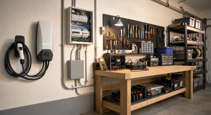EV Charger Load Management Is a Garage-Lab Engineering Problem
