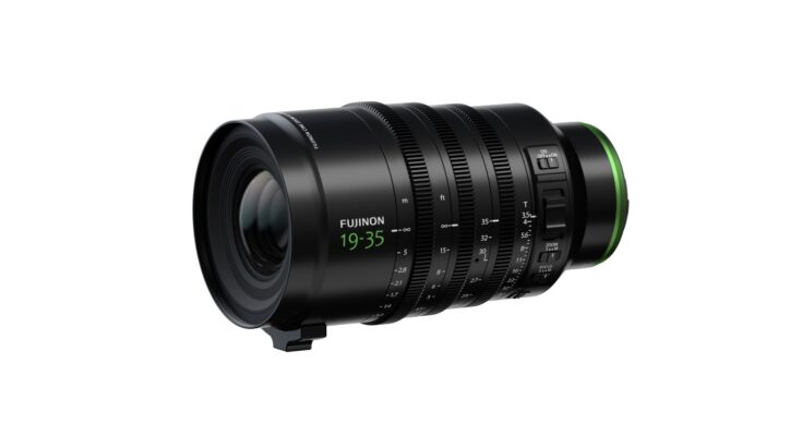 Official Fujifilm GF19-35mmT3.5 PZ OIS WR product image on white background
