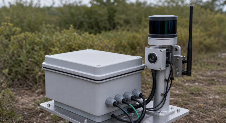 Weatherproof enclosures need attention to cable entries and service access.