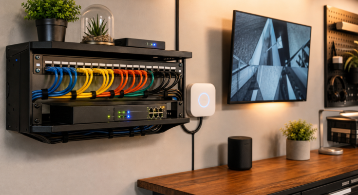 Home-lab robots and cameras need predictable network backhaul, not just peak Wi-Fi speed. Home-lab robots and cameras need predictable network backhaul, not just peak Wi-Fi speed.