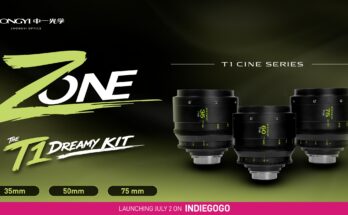 Official Zhongyi Optics Zone T1 Cine Series promotional image