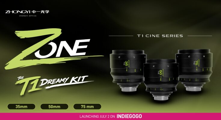 Official Zhongyi Optics Zone T1 Cine Series promotional image Official Zhongyi Optics Zone T1 Cine Series promotional image