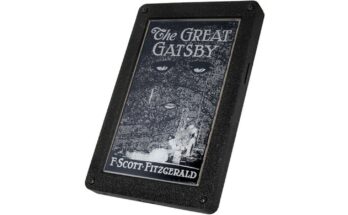 Official Crowd Supply image of the Open Book Touch open-source e-reader project