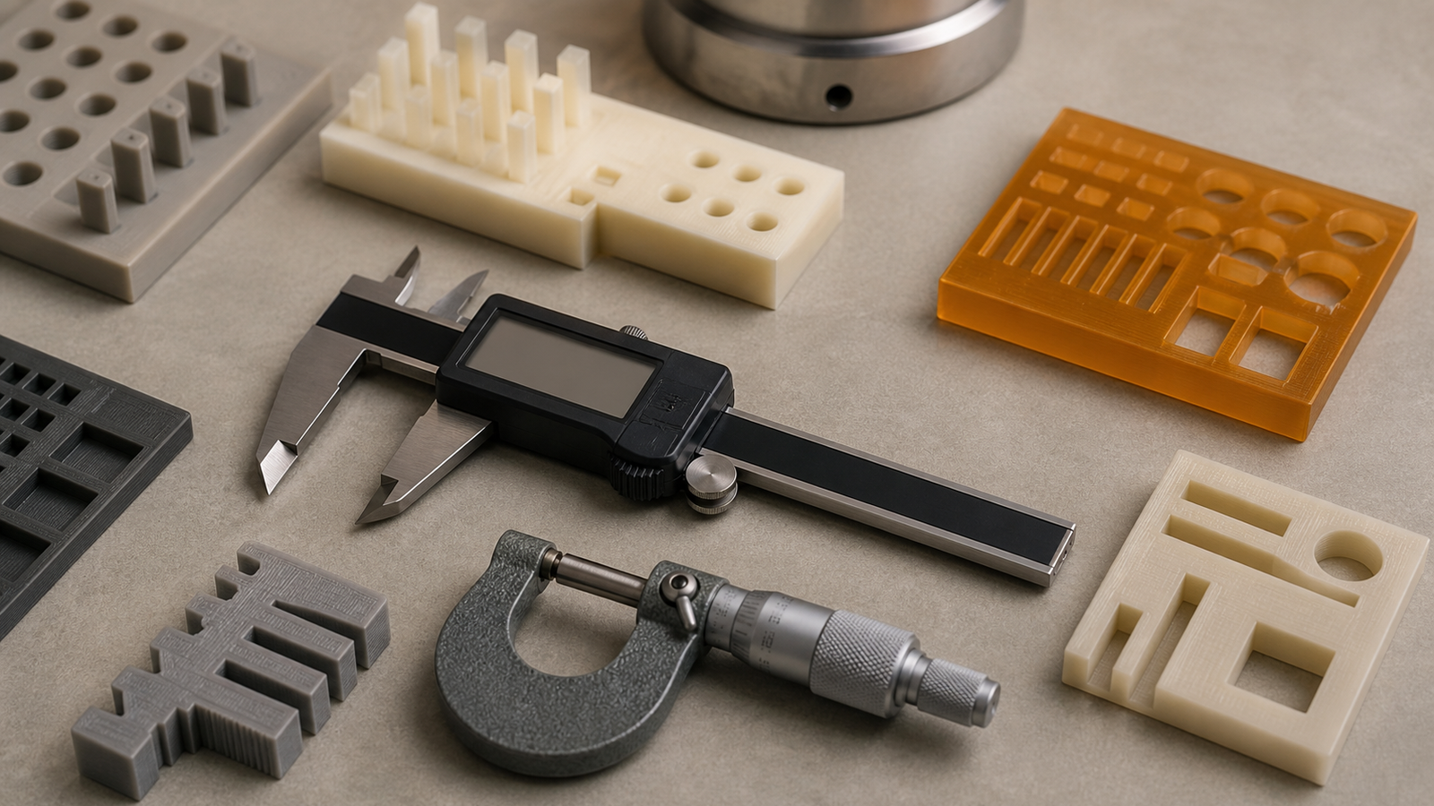 Digital Caliper or Micrometer for 3D-Printed Parts? Match the Tool to the Tolerance