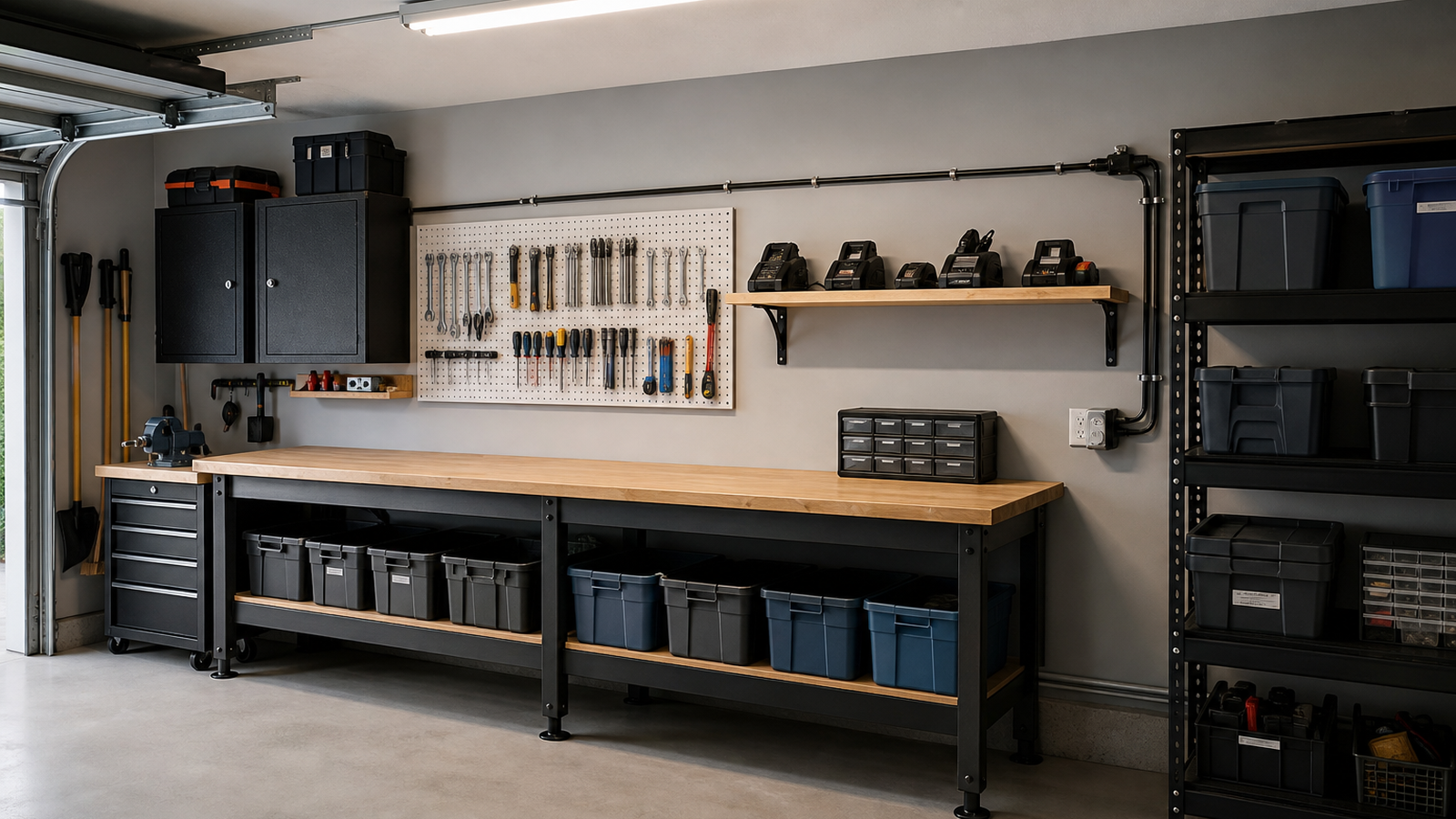 E-Bike Charger Placement Is a Maker-Garage Engineering Checklist, Not a Floor-Space Problem