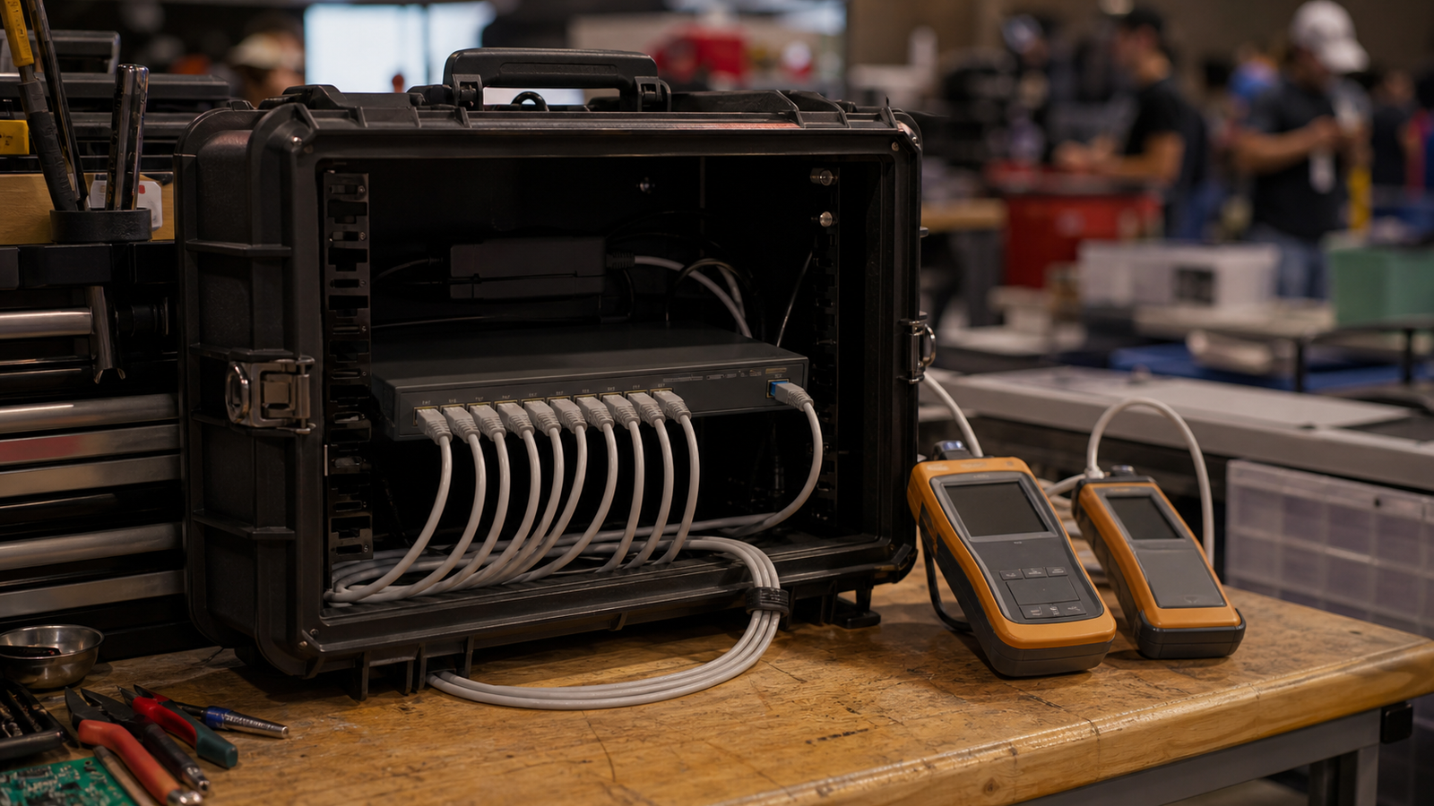 Ethernet Continuity Tester or Qualification Tester? Robot Pits Need the Right Evidence