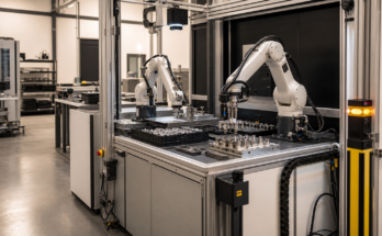 Industrial robot cell demand broadening beyond automotive