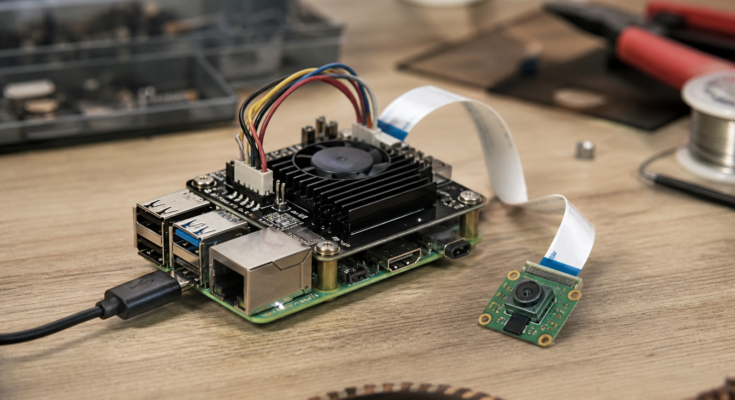 Raspberry Pi local AI test bench with accelerator board Raspberry Pi local AI test bench with accelerator board