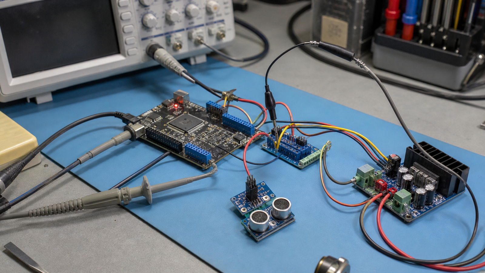 Robot Sensor Noise Often Starts on the Power Rail, Not in the Code
