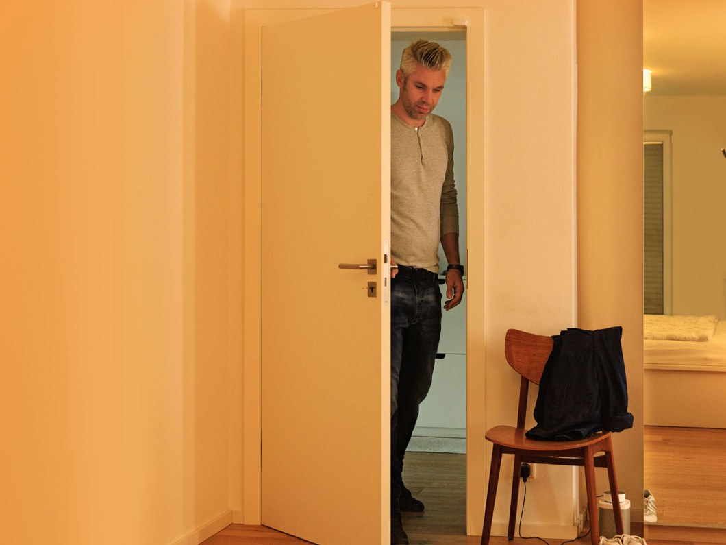 Official door and window sensor placement image for Matter and Thread smart-home labs