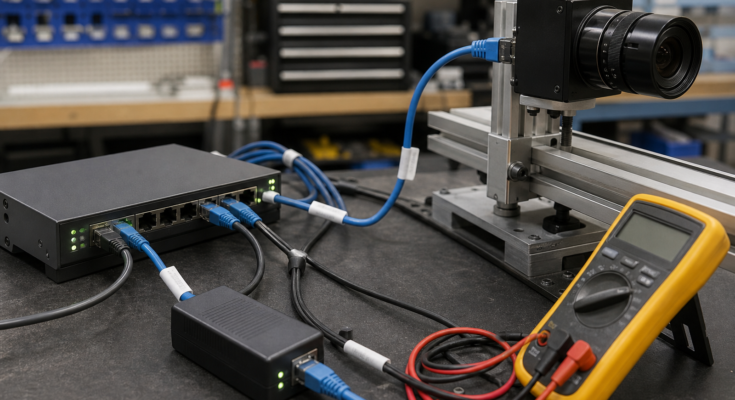 PoE Switch or PoE Injector for Robot Cameras? The Test-Bench Decision Guide PoE Switch or PoE Injector for Robot Cameras? The Test-Bench Decision Guide
