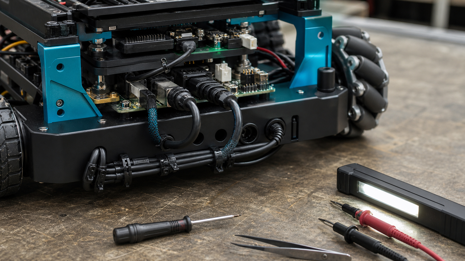Robot Sensor Harnesses Need Connector-Retention Checks Before Software Debugging Starts