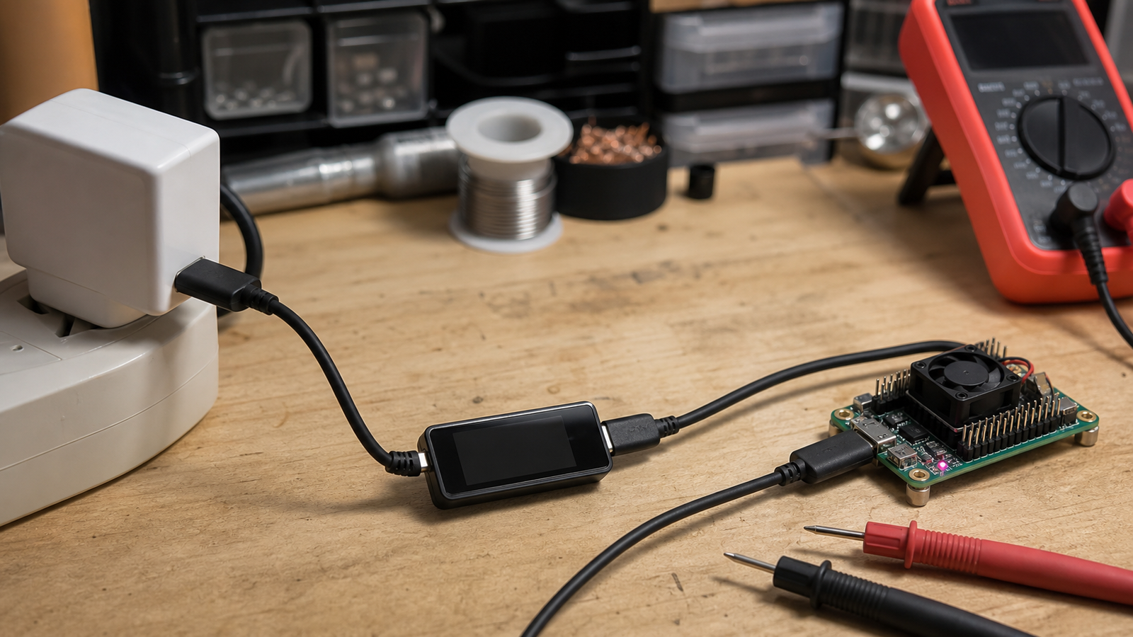 USB-C PD Tester or Multimeter? Maker Benches Need Both for Different Power Faults