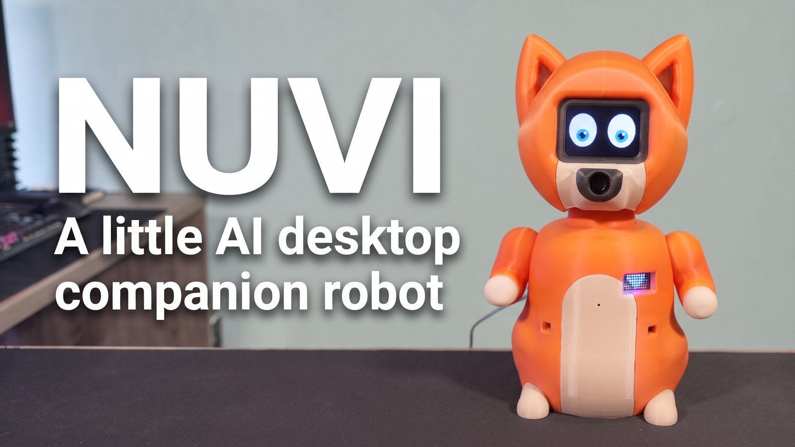 Nuvi Splits Robot Reflexes and AI Conversation Across Arduino UNO Q