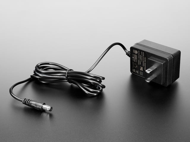Adafruit 5 V 2 A switching supply used for servo power