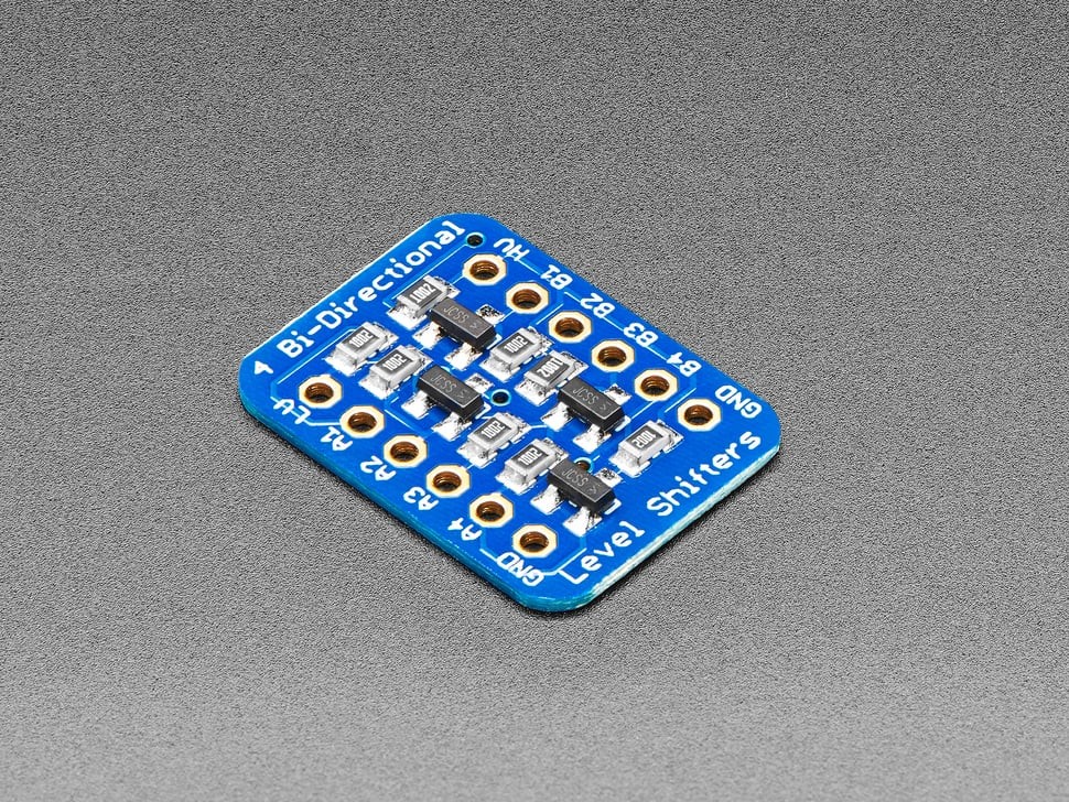 Adafruit BSS138 four-channel bidirectional logic-level converter
