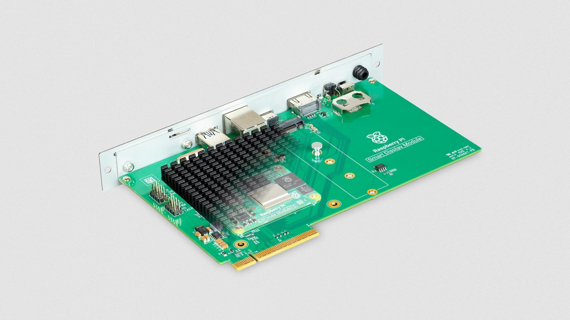 Raspberry Pi’s  Smart Display Module Puts CM5 Inside SDM-L Screens