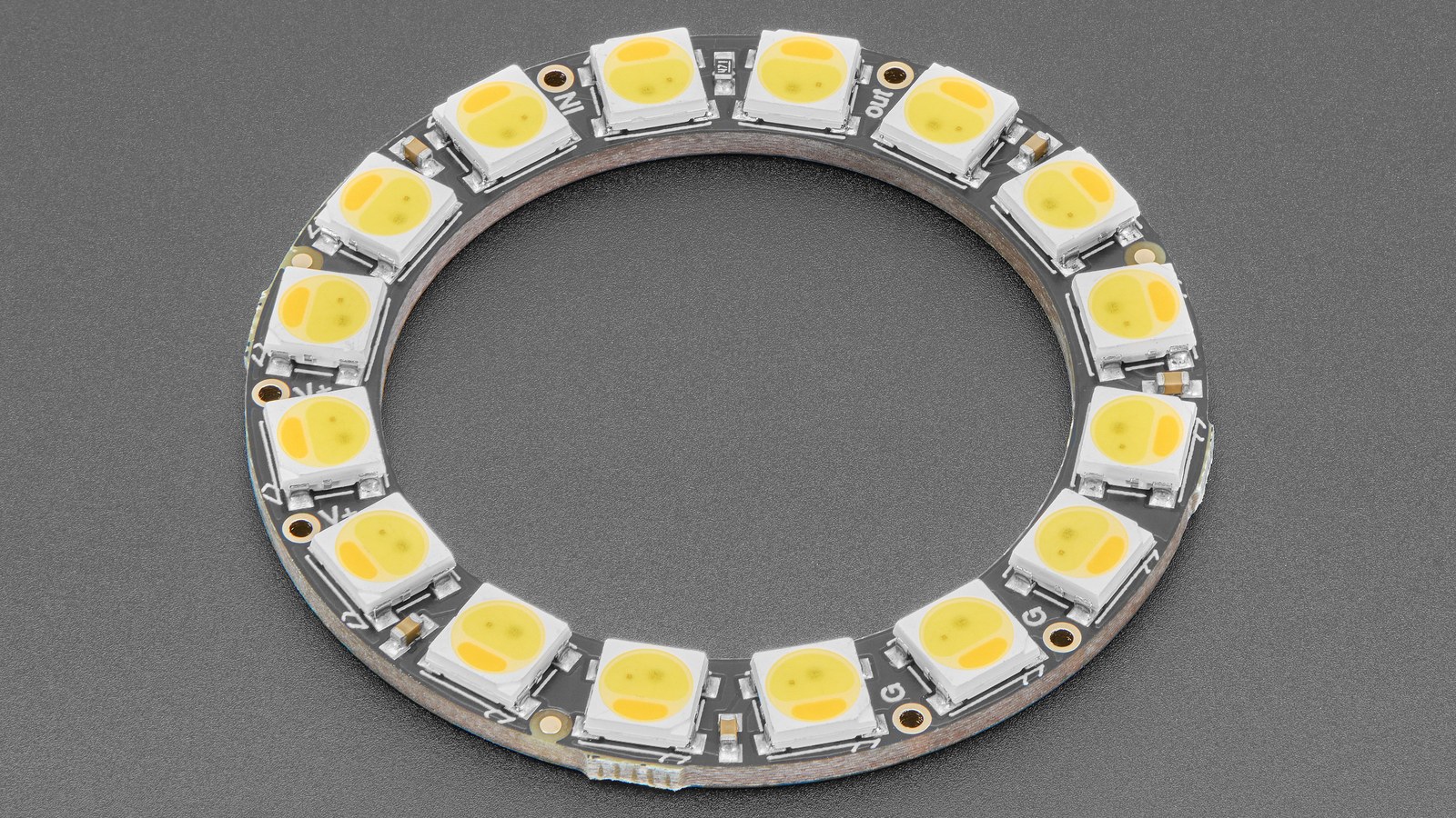 Adafruit Adds WWA NeoPixel Rings for Tunable White Light