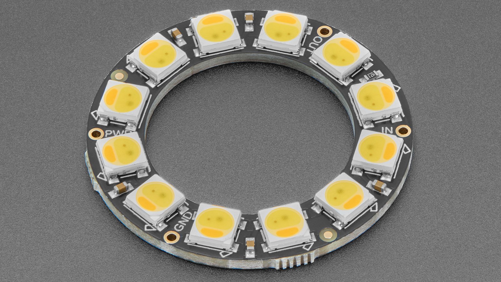 Adafruit 12-pixel WWA NeoPixel ring